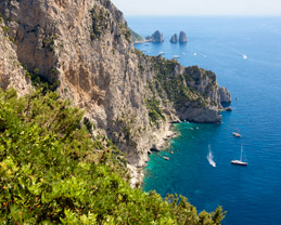 Capri by sea